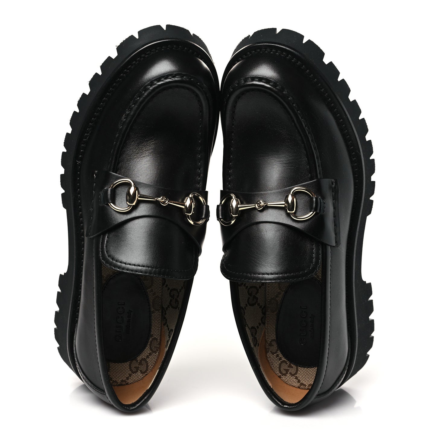 Real Betis Glamour Calfskin Horsebit Womens Mocassin Loafers 39 Black