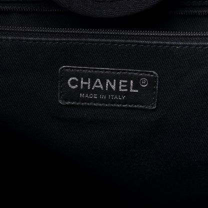 Chanel Denim Medium Deauville Tote Dark Blue 6 of 11
