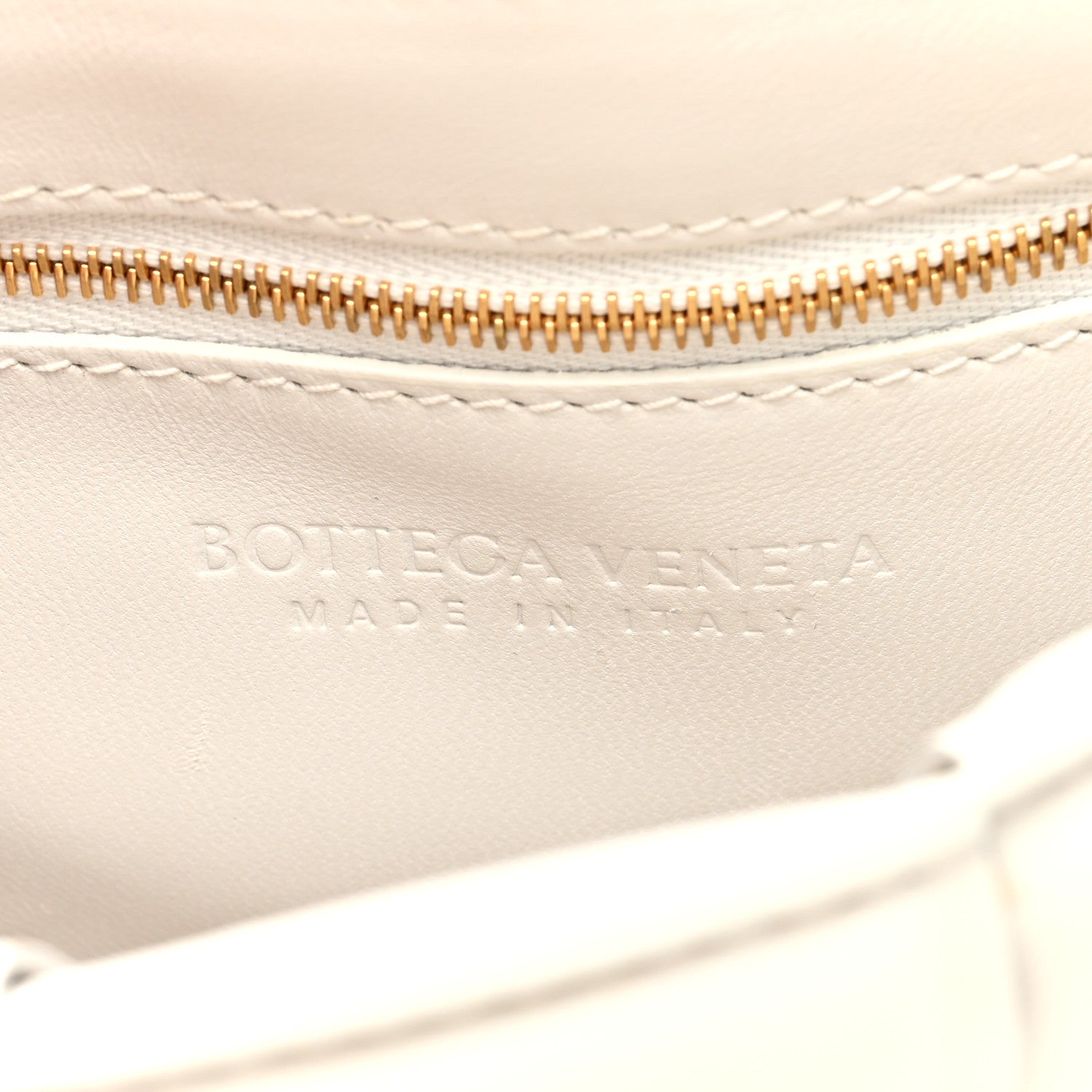 Bottega Veneta Lambskin Maxi Intreccio Padded Chain Cassette Crossbody Bag Chalk 6 of 9