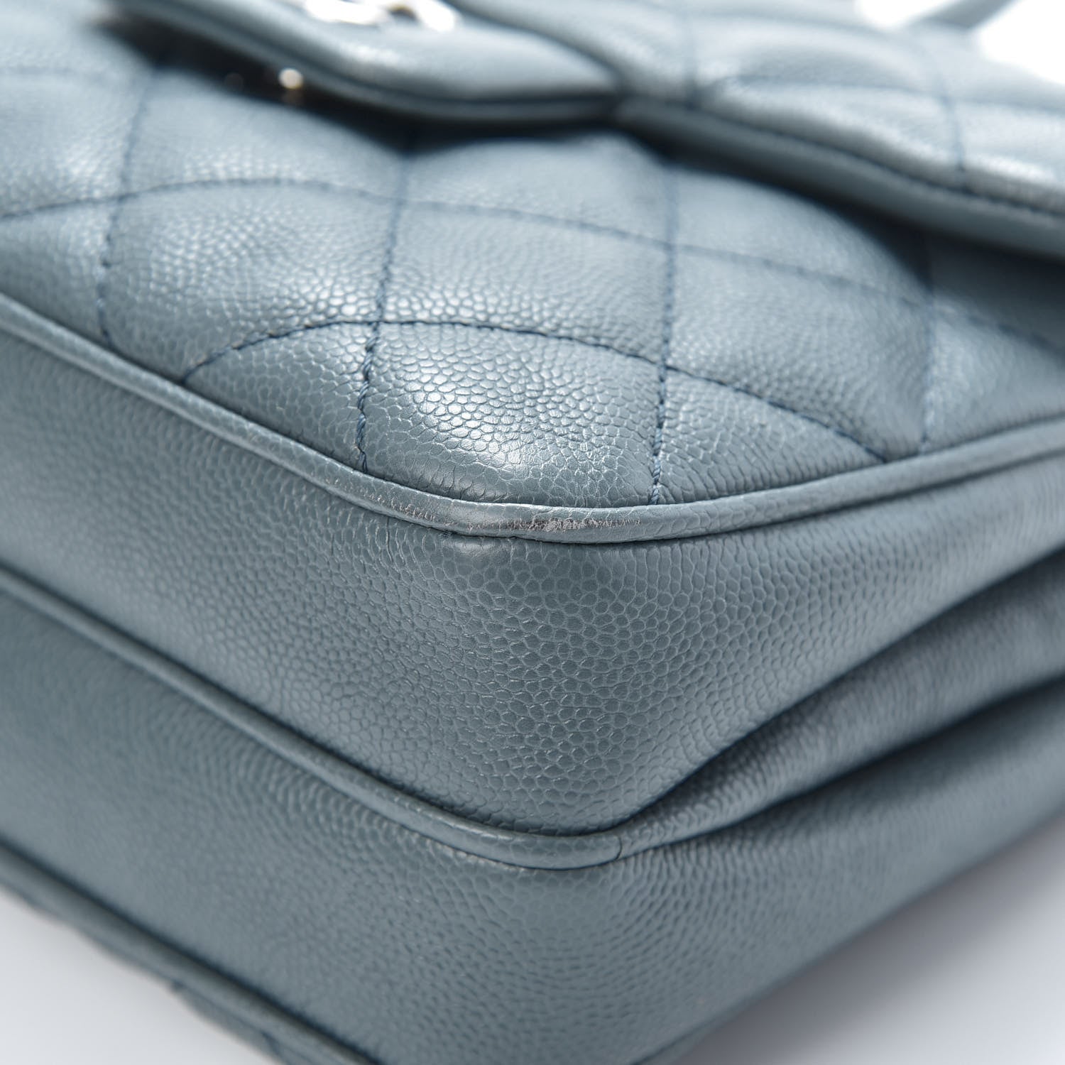 Chanel Caviar Quilted Small Urban Companion Flap Blue 11 of 11