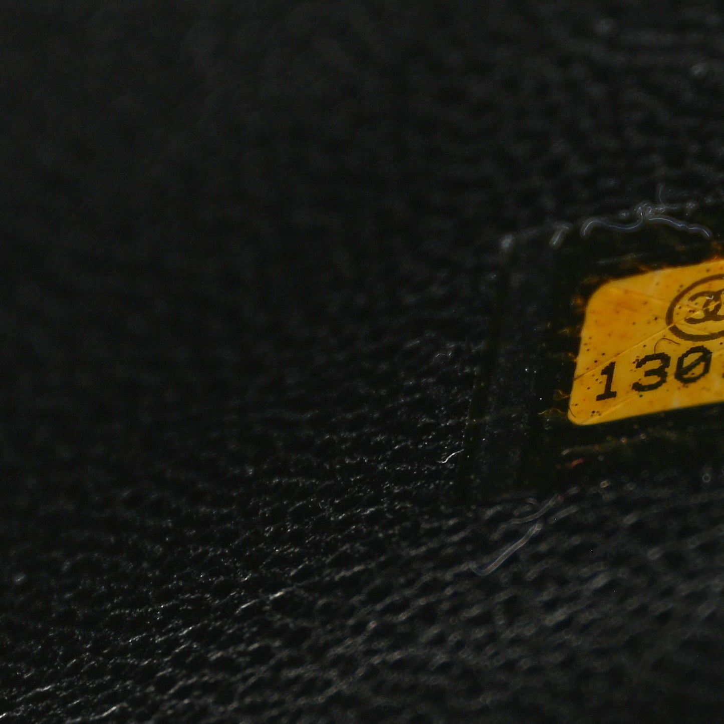 Caviar Quilted Mini Square Flap Black