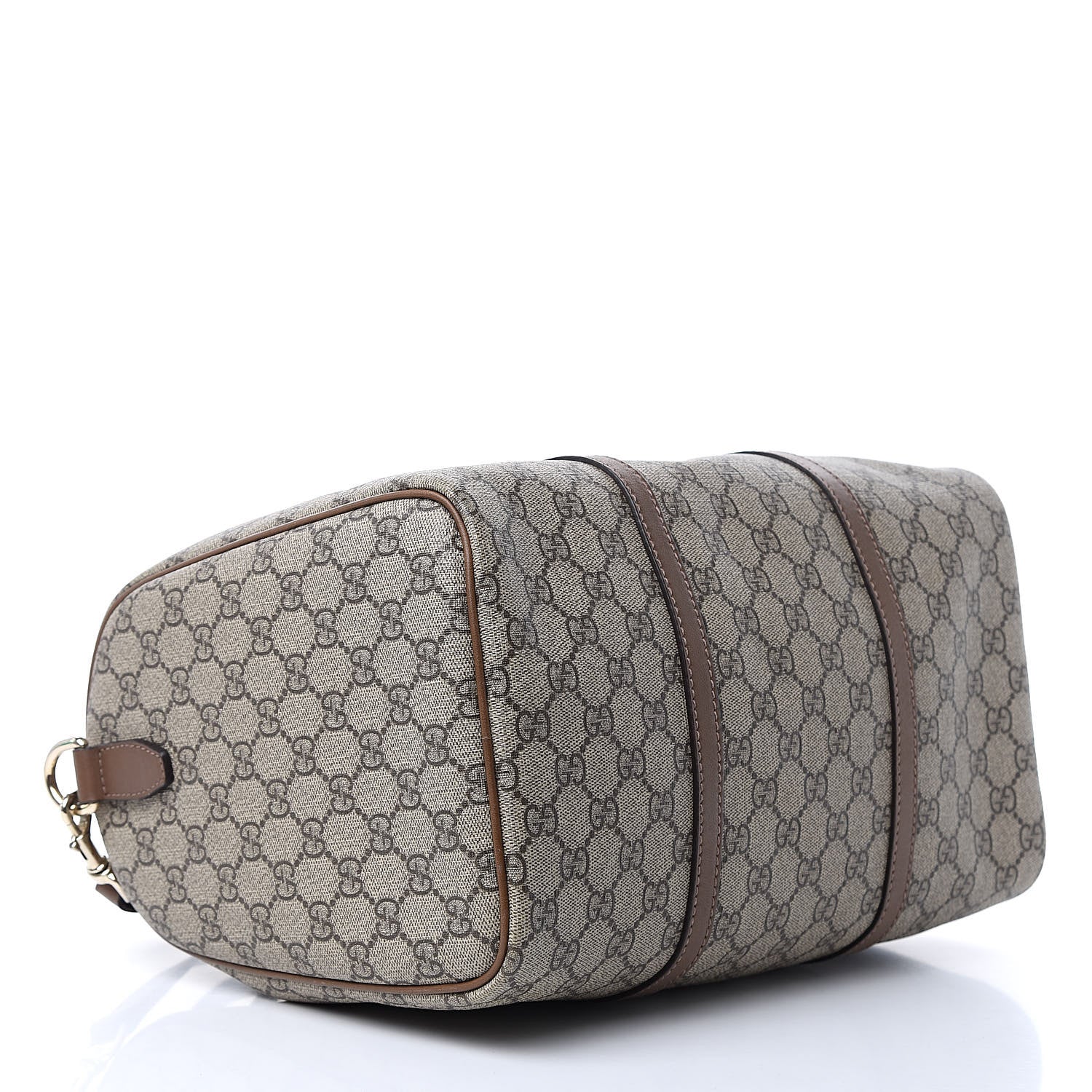 Gucci GG Supreme Monogram Margaux Calfskin Medium Nice Boston Beige Ebony Acero 4 of 13