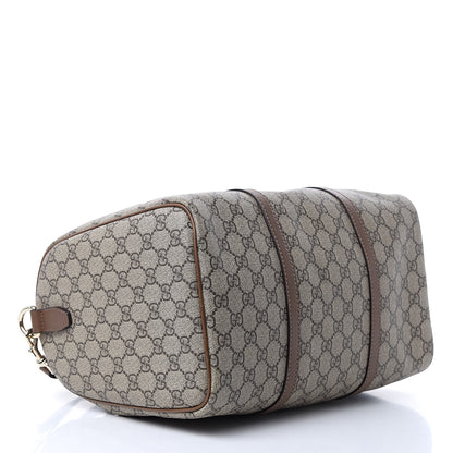 Gucci GG Supreme Monogram Margaux Calfskin Medium Nice Boston Beige Ebony Acero 4 of 13