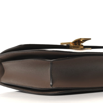 Celine Liege Calfskin Medium Classic Box Flap Bag Glazed Nut 9 of 10