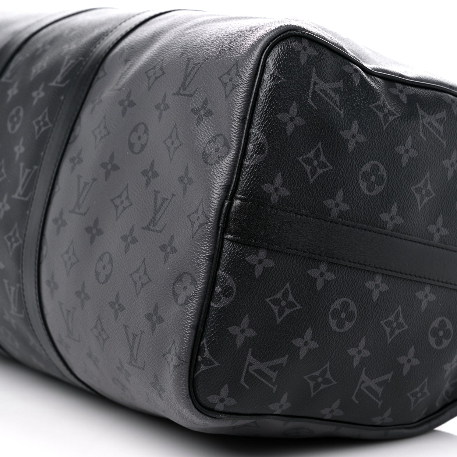 Louis Vuitton Monogram Eclipse Keepall Bandouliere 55 8 of 8
