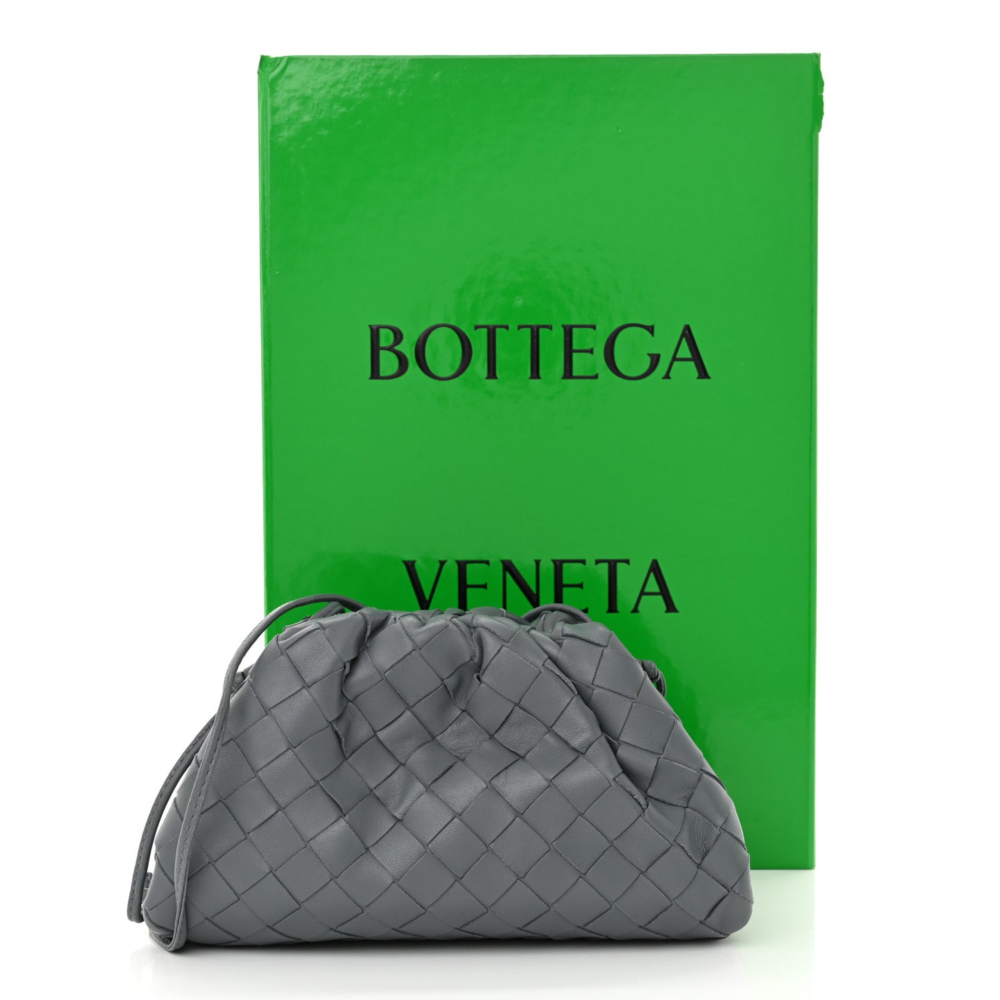 Nappa Intrecciato The Mini Pouch Thunder