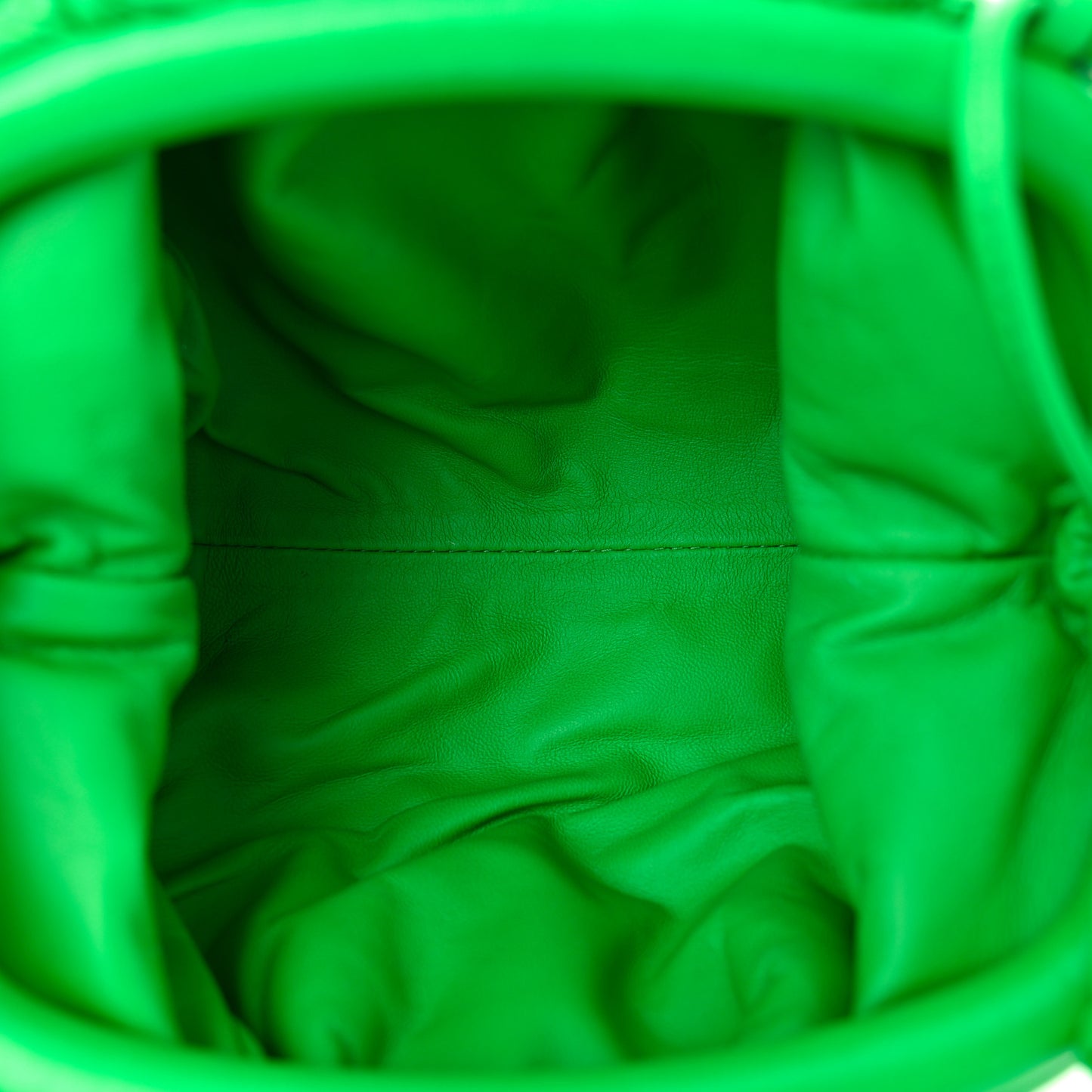 Nappa Intrecciato The Mini Pouch Clutch Parakeet