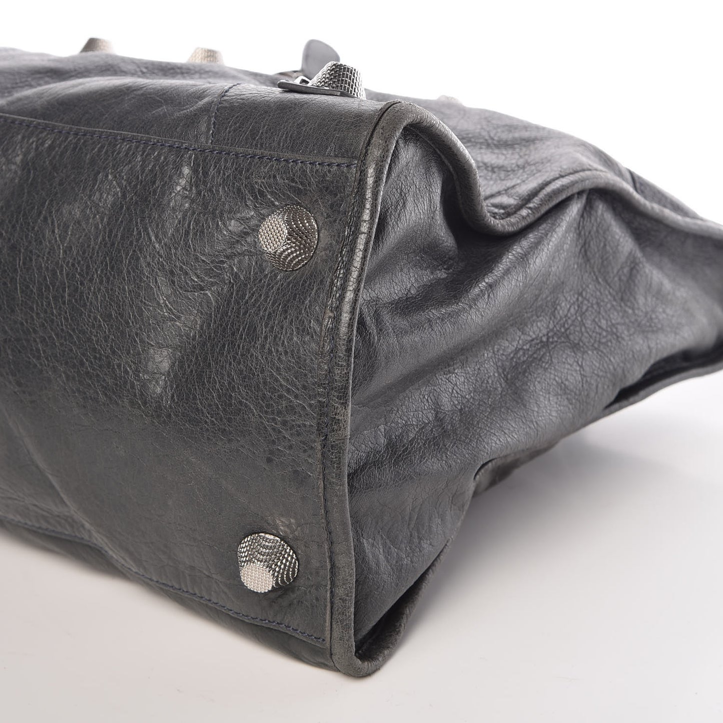 Agneau Giant 21 Silver Hardware Work Anthracite