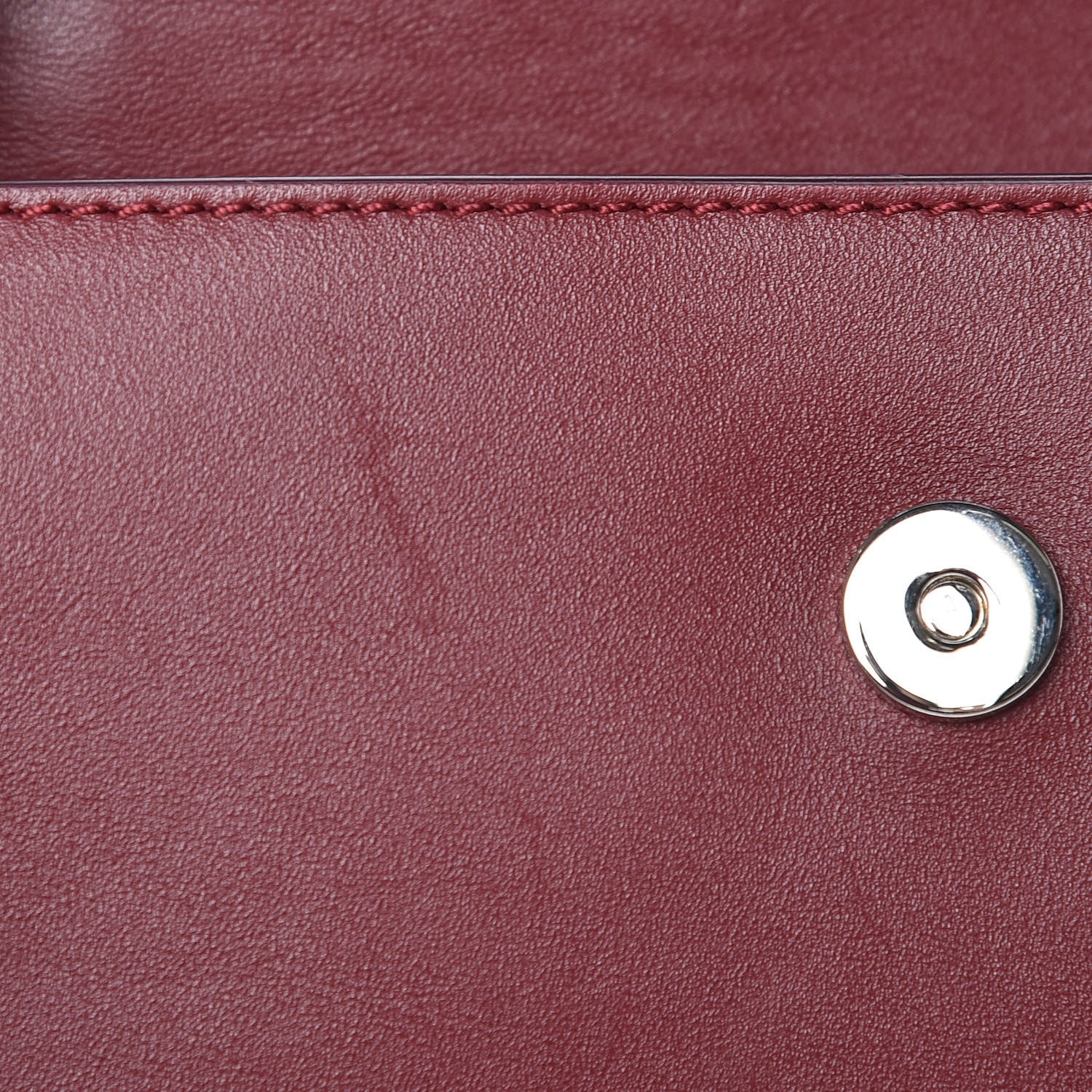 Chloe Suede Calfskin Mini Faye Shoulder Bag Plum Purple 11 of 12