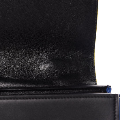 Celine Smooth Calfskin Tri-color Small Trapeze Sunflower 10 of 21