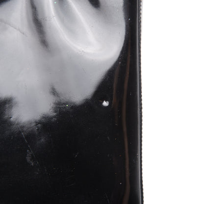 Chanel Patent Logo Shoulder Bag Black 17 of 21