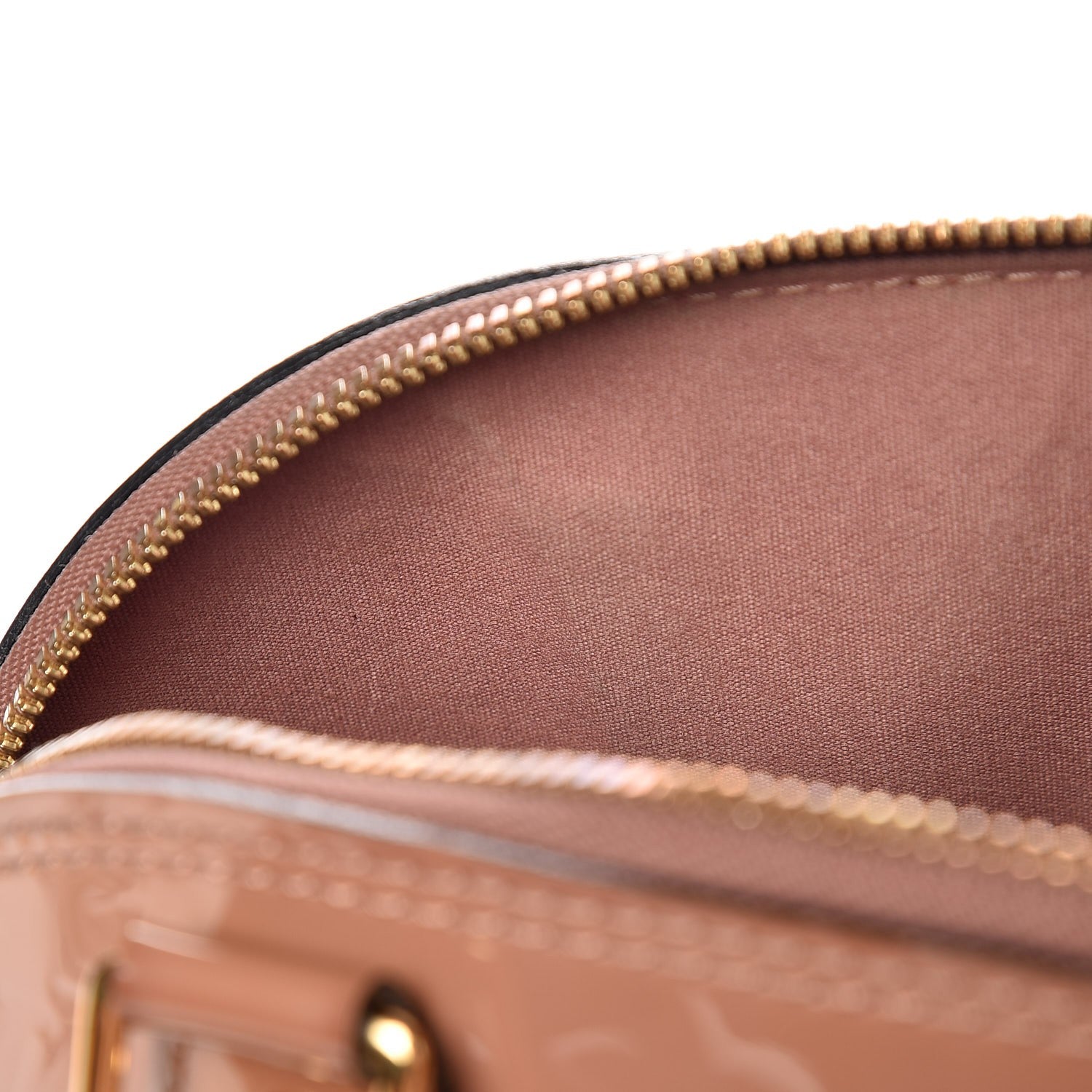 Louis Vuitton Vernis Alma BB Rose Velours 11 of 11