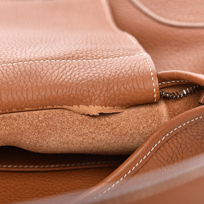 Hermes Taurillon Clemence Trim II 38 Gold 10 of 13