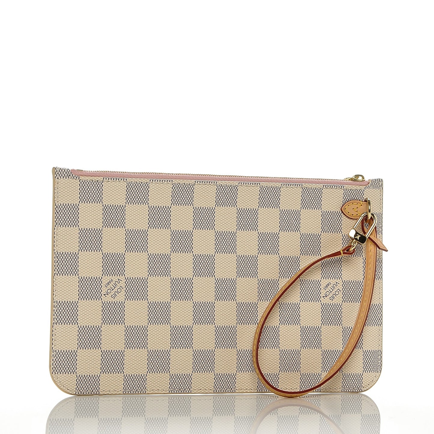 Damier Azur Neverfull MM GM Pochette Rose Ballerine
