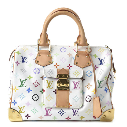 Louis Vuitton Monogram Multicolor Speedy 30 White 1 of 8