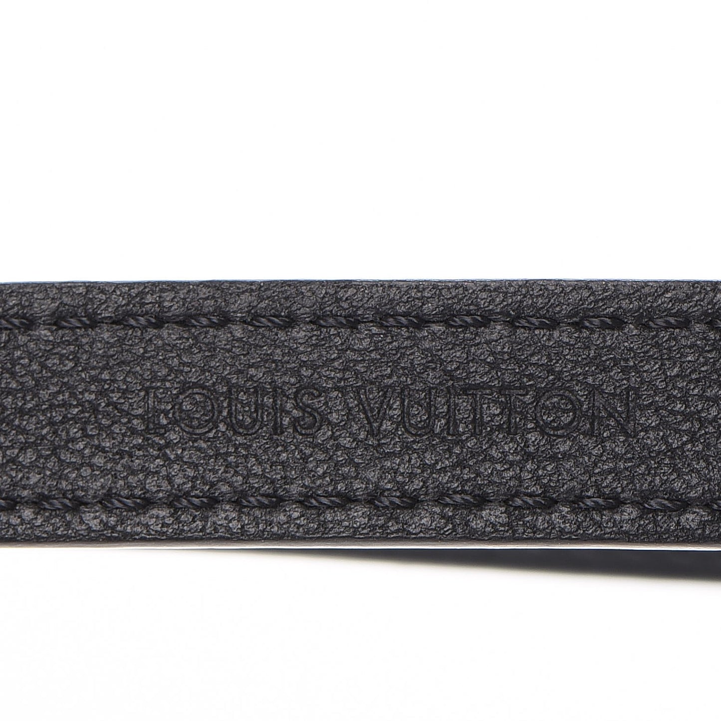 Calfskin Box It Bracelet 17 Black