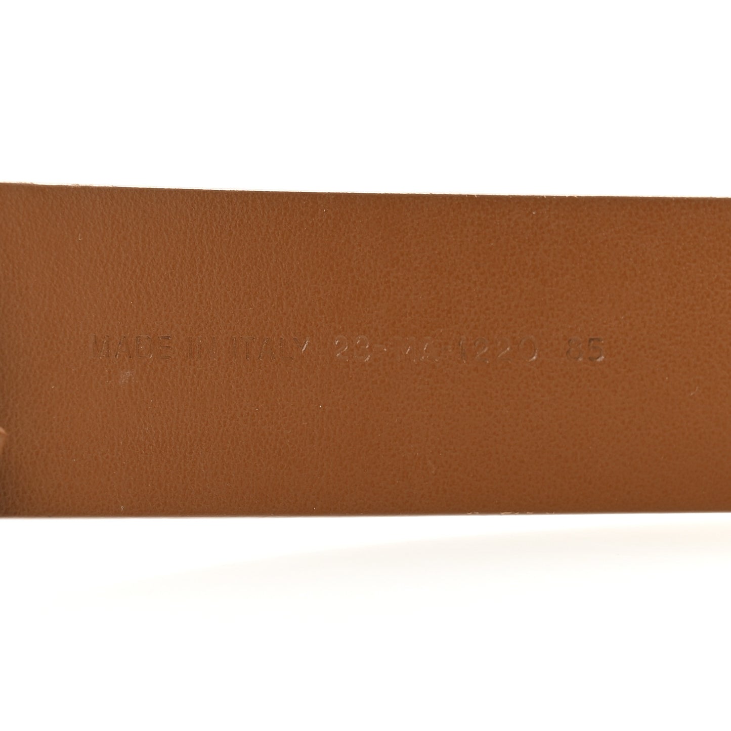 Calfskin 30 Montaigne Belt 85 Brown