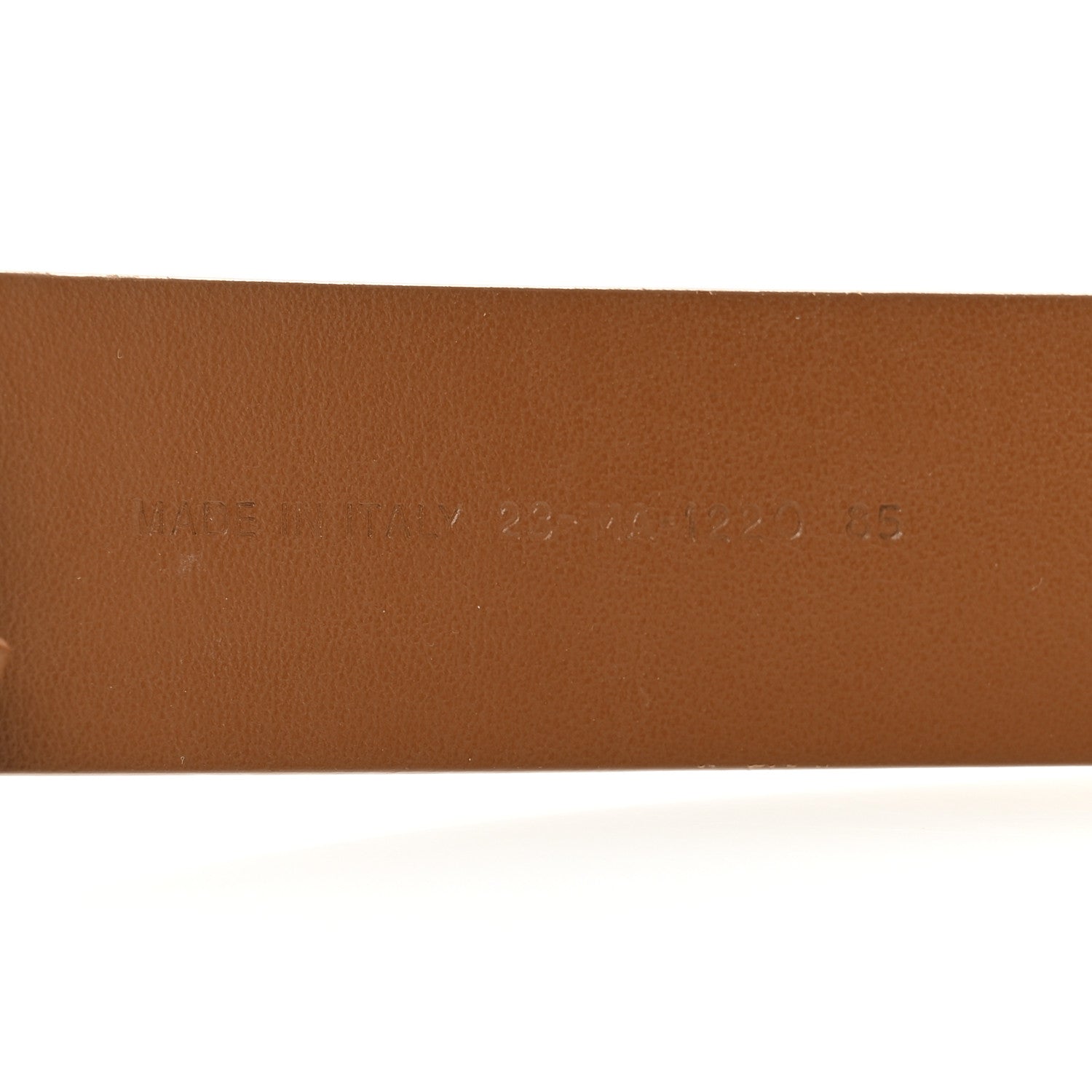 Christian Dior Calfskin 30 Montaigne Belt 85 Brown 4 of 6