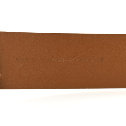 Christian Dior Calfskin 30 Montaigne Belt 85 Brown 4 of 6