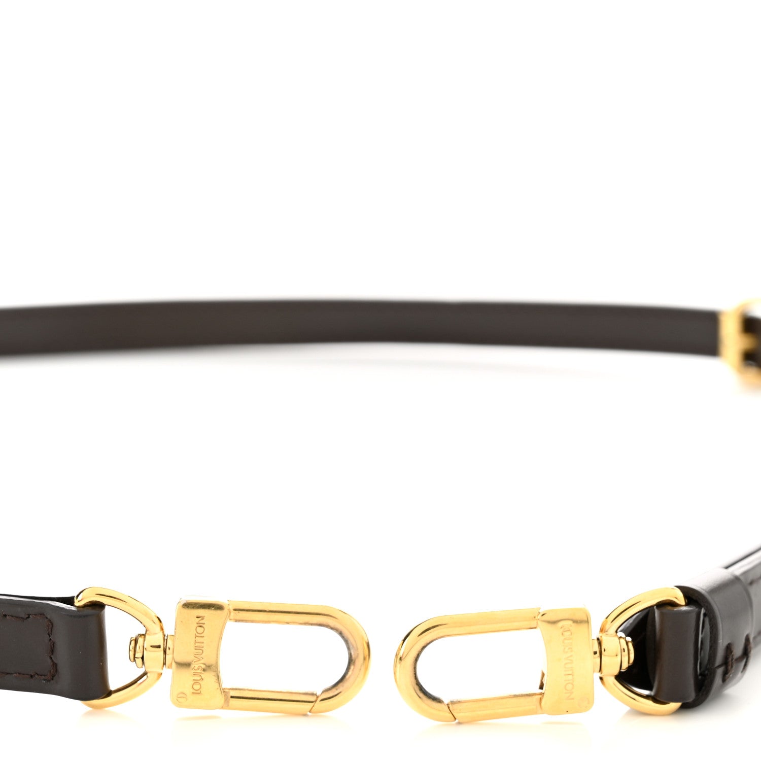 Louis Vuitton Calfskin 16mm Adjustable Shoulder Strap Ebene 5 of 5