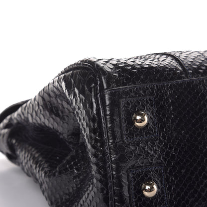 Mulberry Silky Snake Shine Bayswater Ink Blue 8 of 9