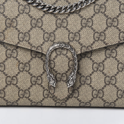 Gucci GG Supreme Monogram Mini Dionysus Chain Wallet Beige Taupe 9 of 9