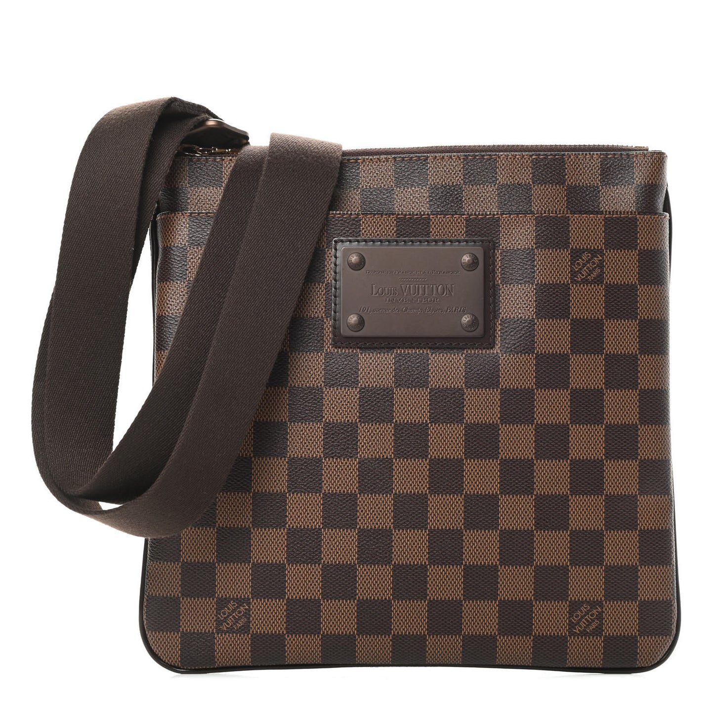 Damier Ebene Brooklyn Flat Pochette