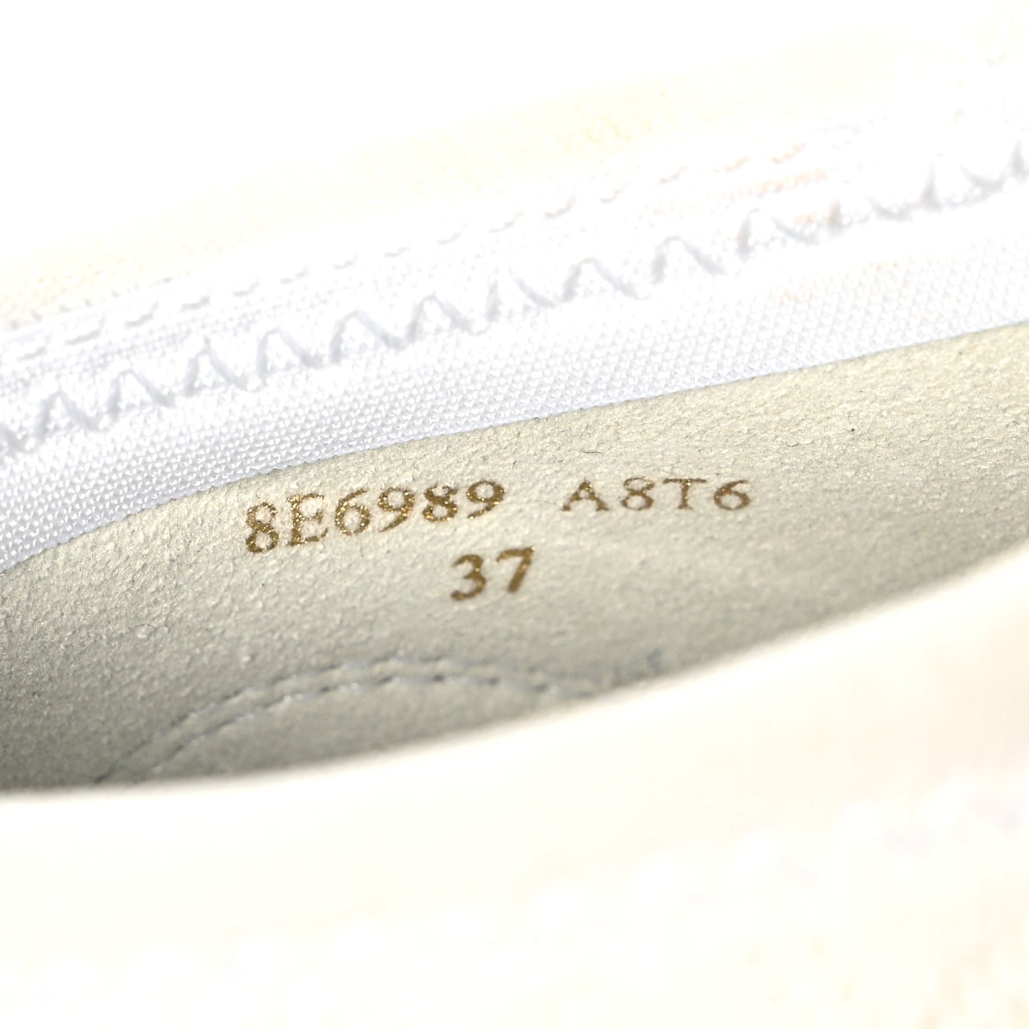 Technical 3D Mesh Womens FFluid Zip Up Sneakers 37 White Latte Ruggine