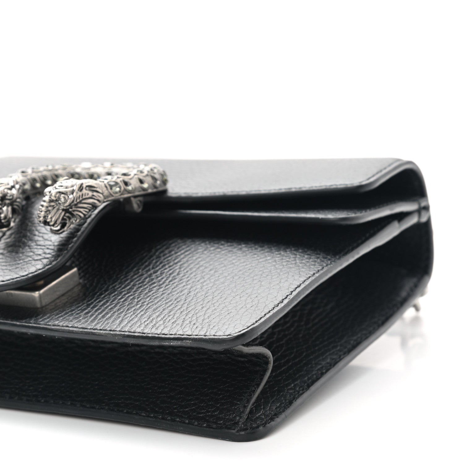 Gucci Calfskin Mini Dionysus Shoulder Bag Black 11 of 12