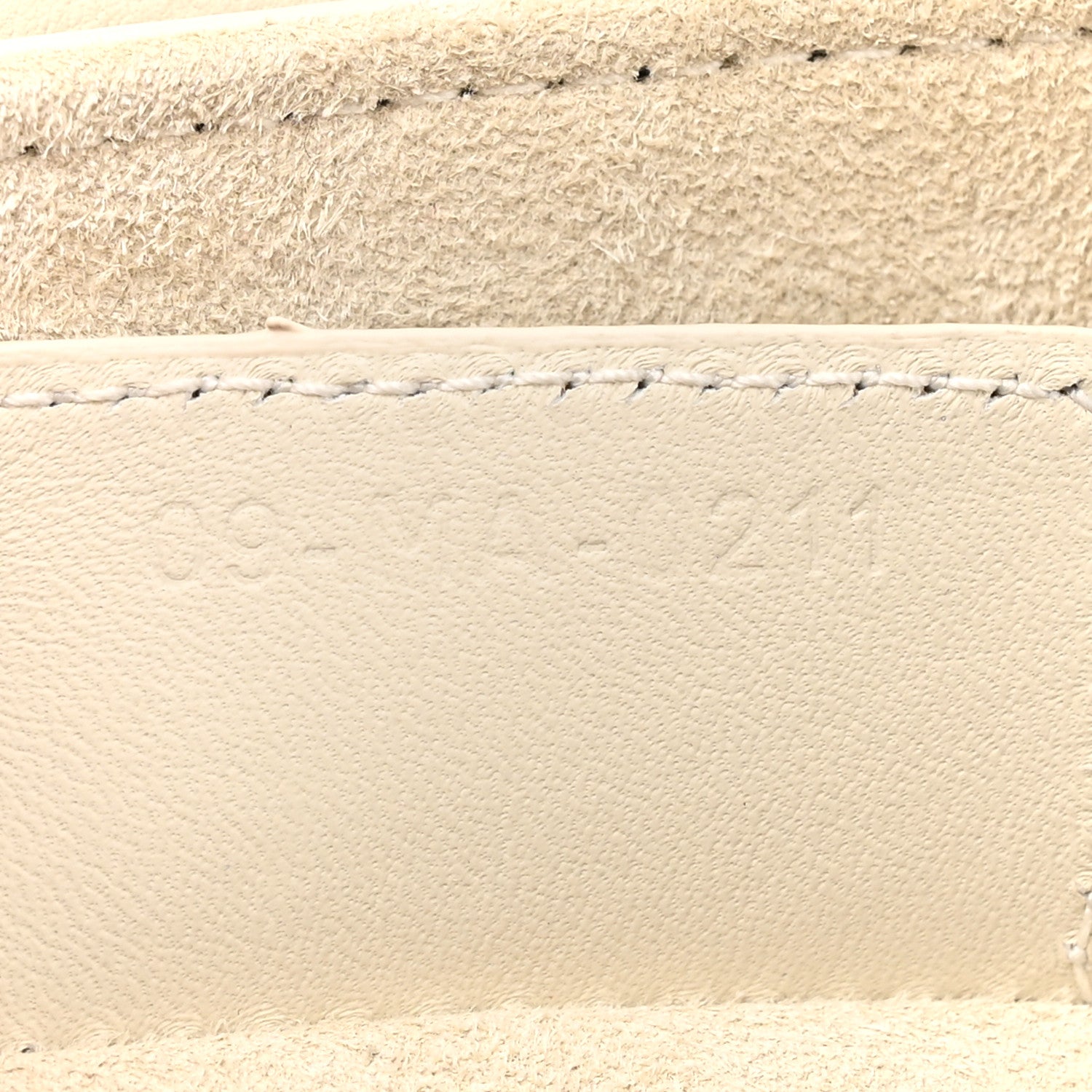 Christian Dior Ultra Matte Calfskin Saddle Bag Off White 7 of 10