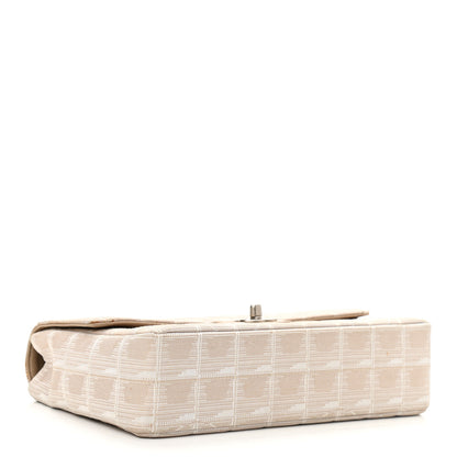 Chanel Nylon Medium Travel Flap Light Beige 4 of 12