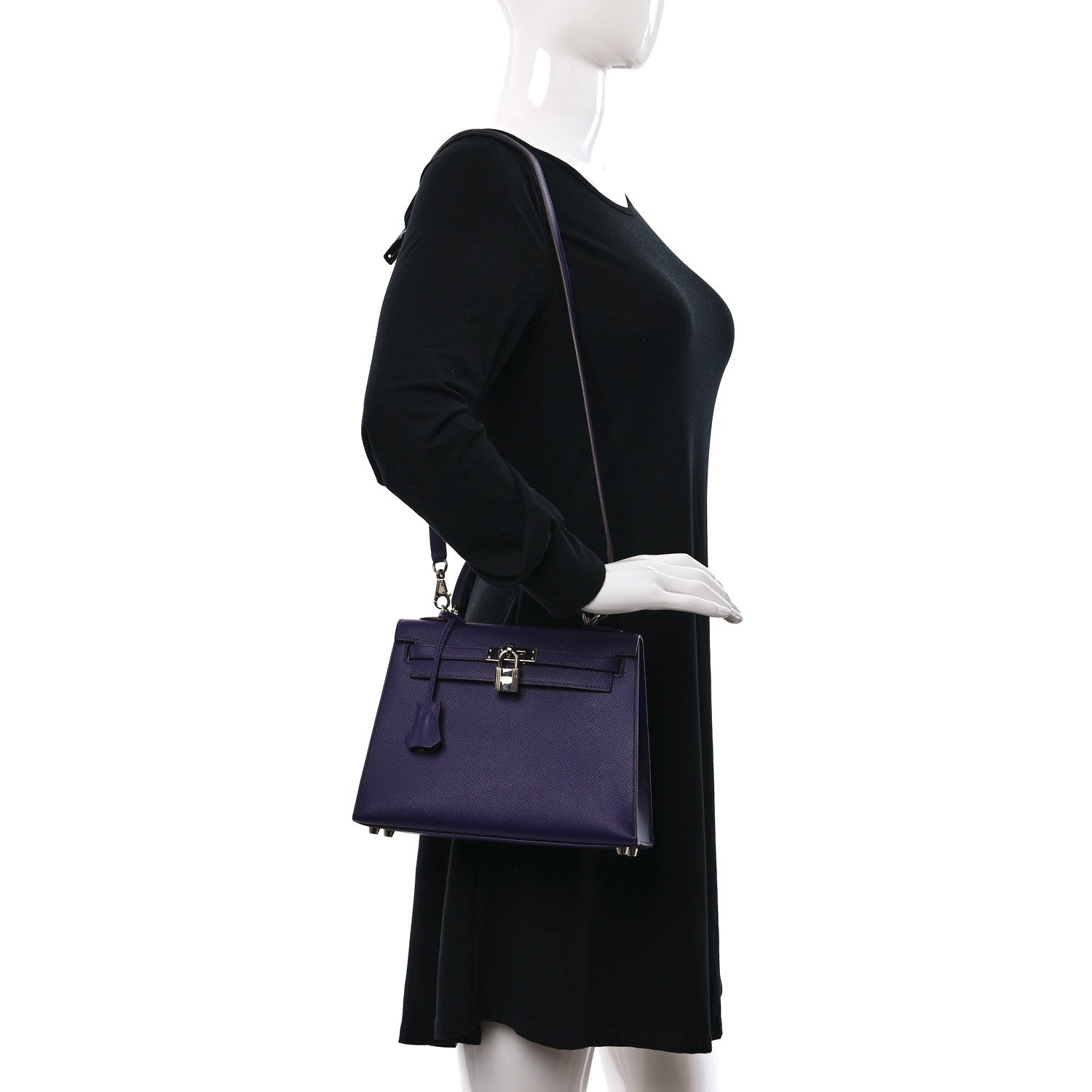 Hermes Epsom Kelly Sellier 25 Iris 2 of 12