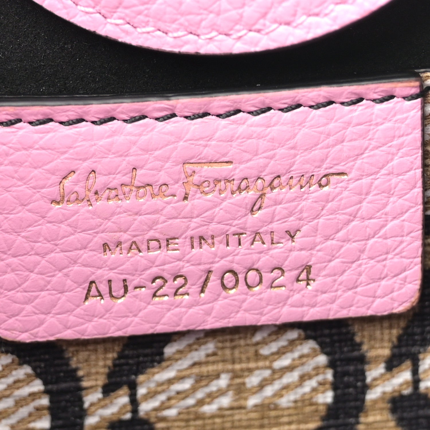 Salvatore Ferragamo Tumbled Calfskin Gancini Mini Bag Pink 6 of 10