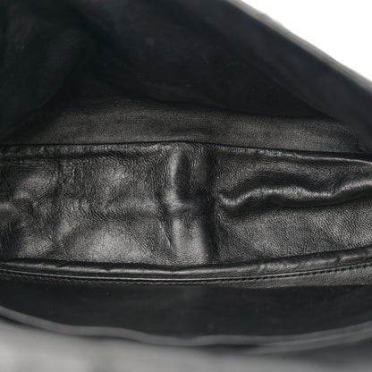 Chanel Patent Quilted Jumbo Single Flap Black 5 of 12