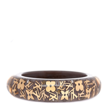 Louis Vuitton Resin Swarovski Medium Inclusion Bracelet GM Praline 1 of 3