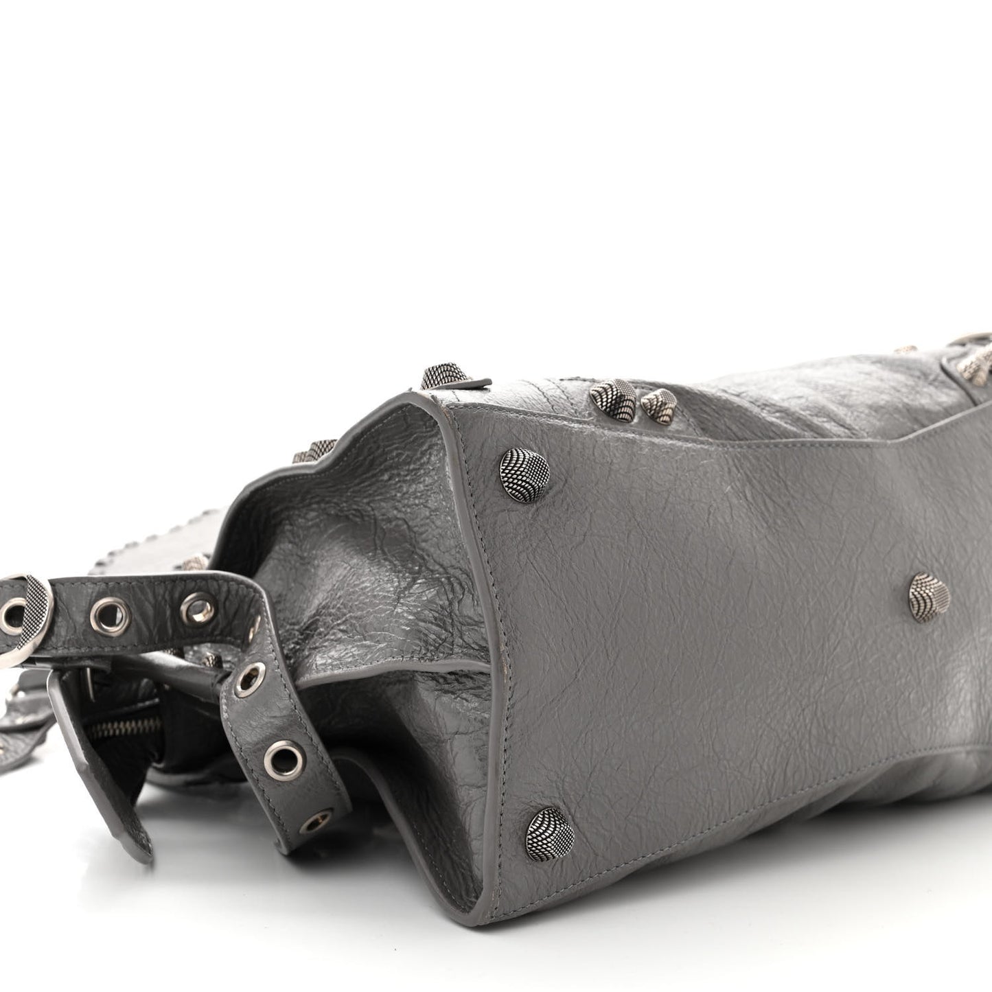 Agneau Arena Neo Cagole City Handbag Dark Grey