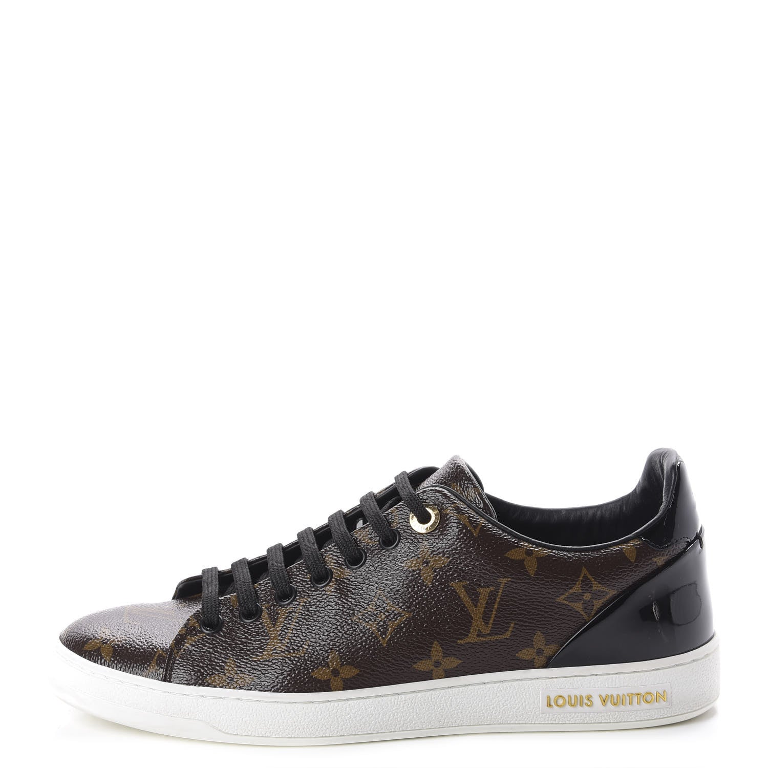 Louis Vuitton Patent Monogram Frontrow Sneakers 38.5 1 of 11