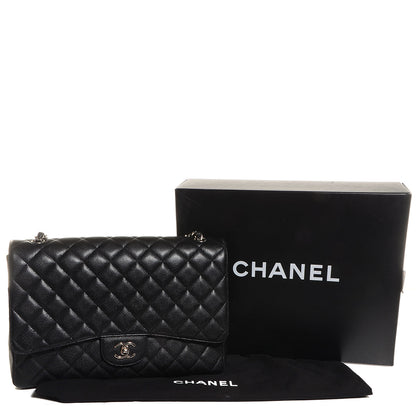 Chanel Caviar Maxi Single Flap Black 3 of 10
