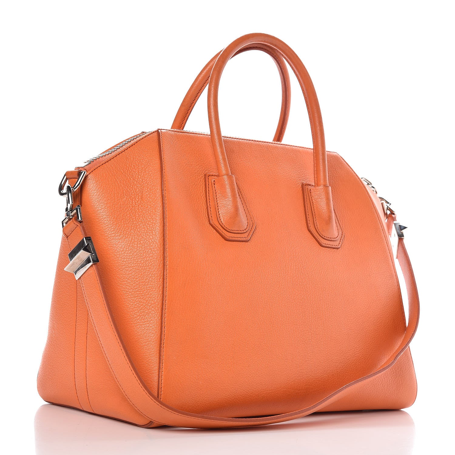 Givenchy Sugar Goatskin Medium Antigona Orange 4 of 23