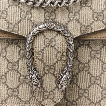 Gucci GG Supreme Monogram Small Dionysus Shoulder Bag Taupe 8 of 10