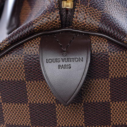 Louis Vuitton Damier Ebene Speedy 30 7 of 9