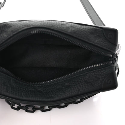 Louis Vuitton Taurillon Monogram Mini Soft Trunk Black 5 of 8