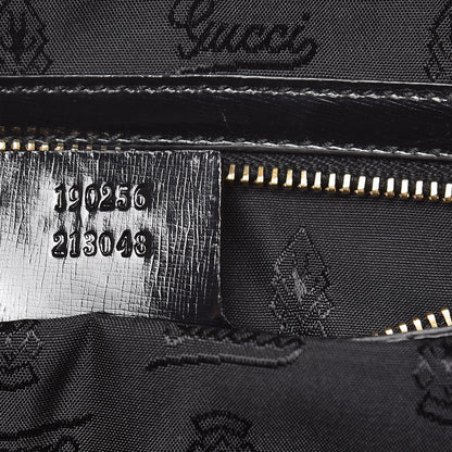 Gucci Dialux Pop Bamboo Top Handle Tote Black 7 of 12