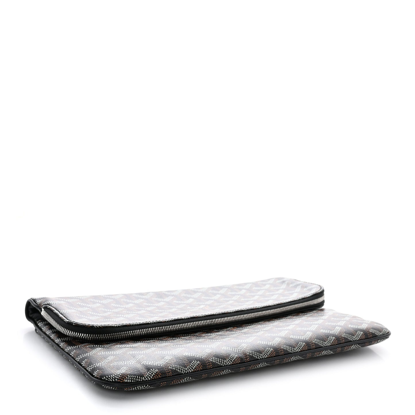 Goyardine Sainte Marie Soft Clutch Black