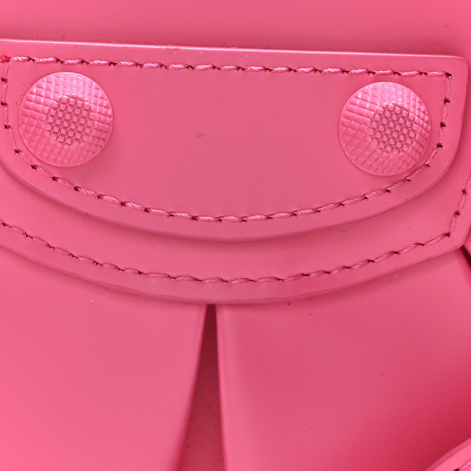Balenciaga Smooth Calfskin Monochrome Le Cagole Shoulder Bag XS Hot Pink 8 of 10