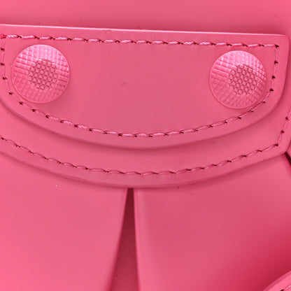 Balenciaga Smooth Calfskin Monochrome Le Cagole Shoulder Bag XS Hot Pink 8 of 10