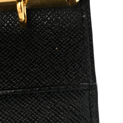 Louis Vuitton Epi Small Ring Agenda Cover Black 8 of 8