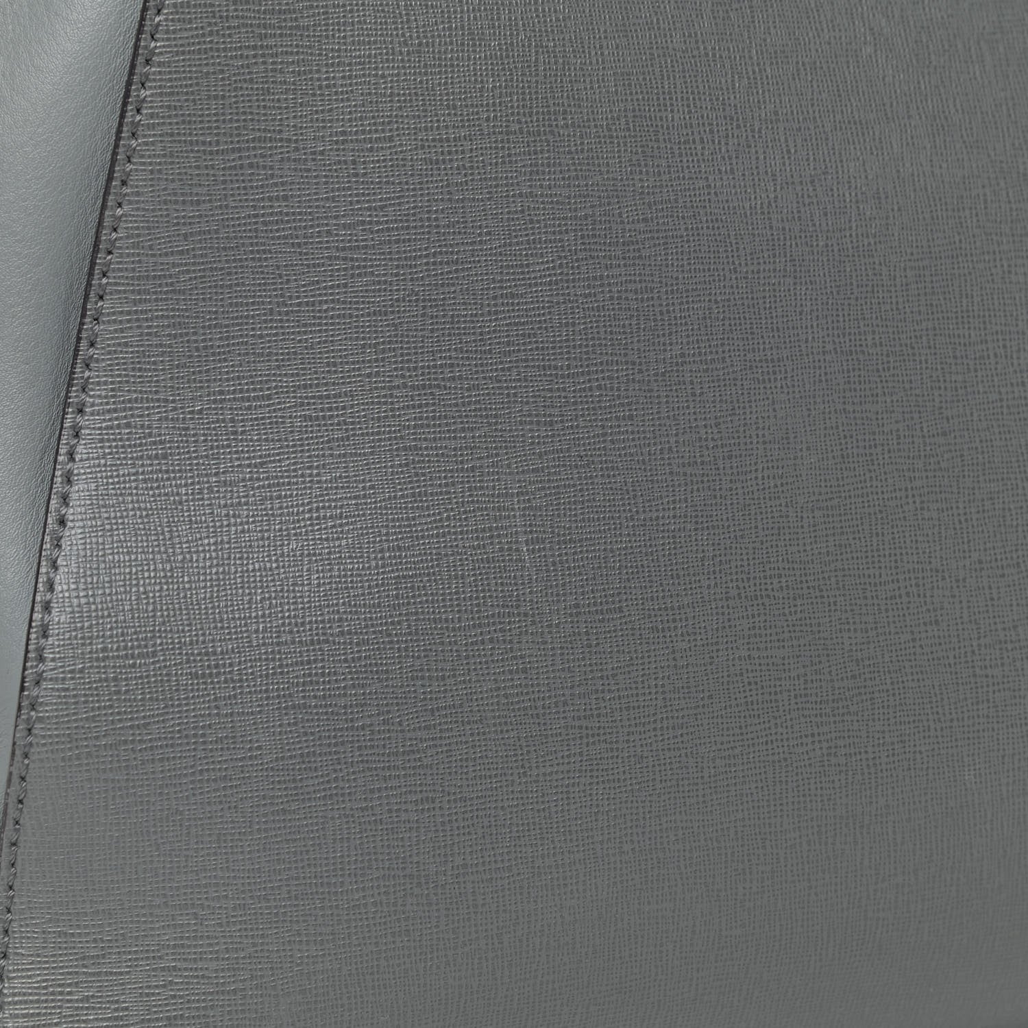 Fendi Vitello Elite Flamingo Regular 2Jours Tote Grigio Grigio Chiaro 7 of 7