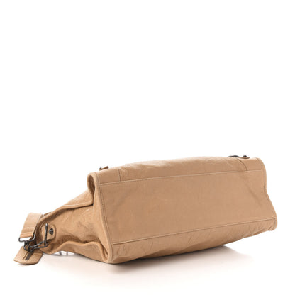 Balenciaga Agneau Classic Hardware City Beige Nougatine 5 of 14