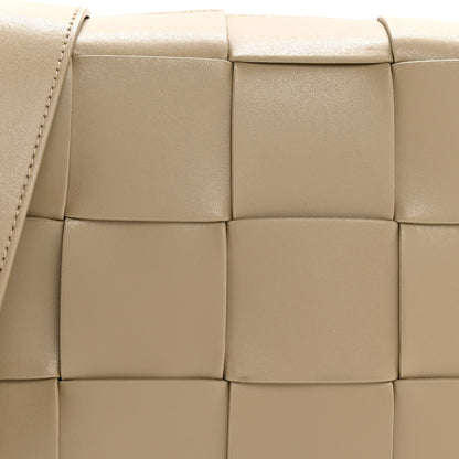 Bottega Veneta Lambskin Maxi Intrecciato Cassette Camera Bag Travertine 7 of 11